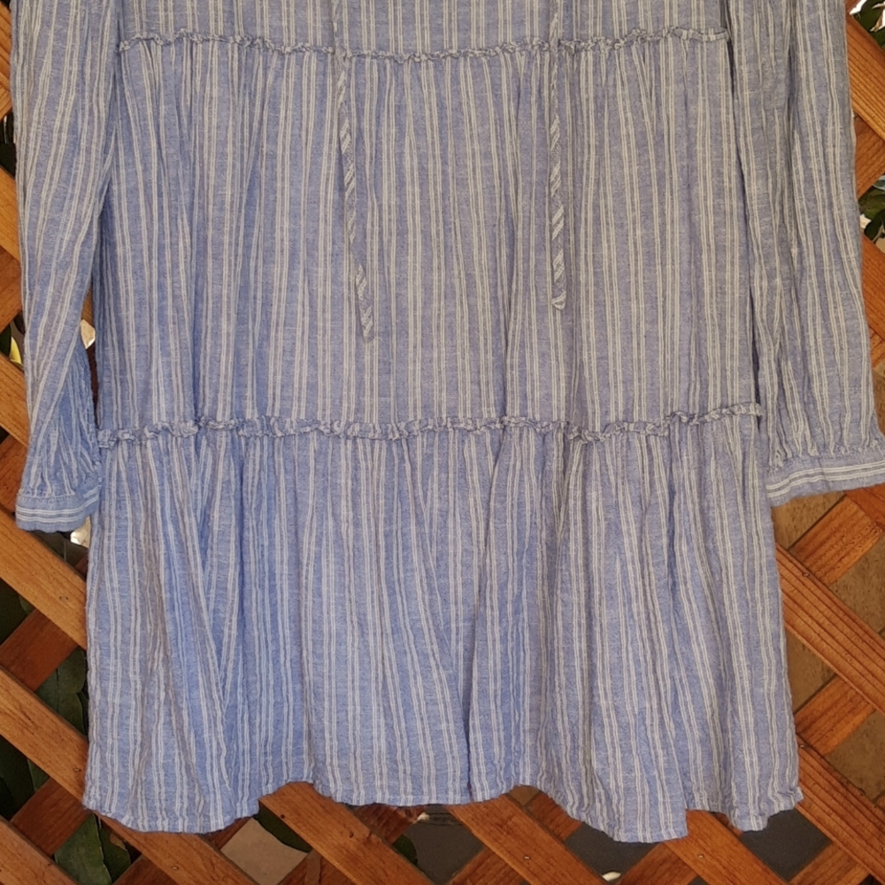 Rails Every Ludlow Stripe Pull Over Linen Rayon B… - image 6